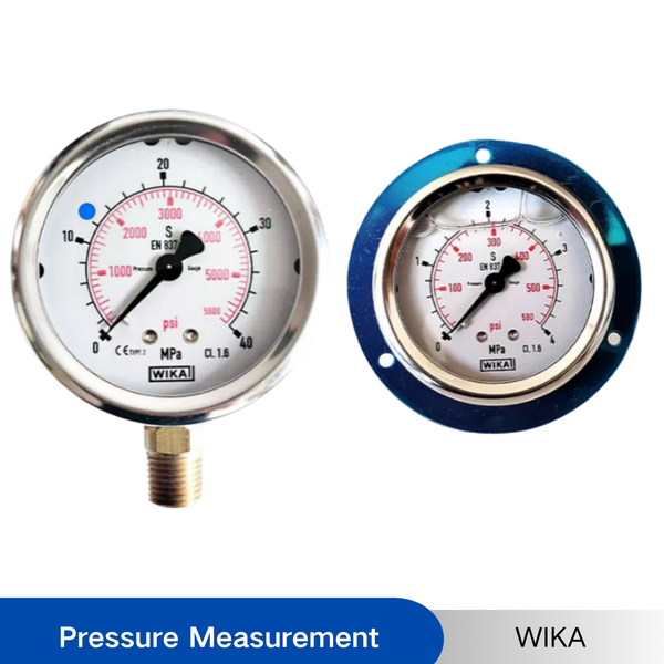 WIKA 213.53 Liquid filled Pressure Gauge