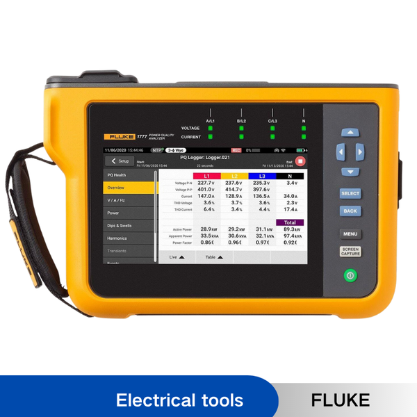 Fluke 1770 Series Three-Phase Power Quality Analyzers