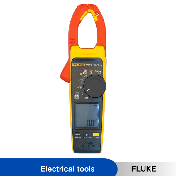 Fluke 378 FC Non-Contact Voltage True-rms AC/DC Clamp Meter with iFlex