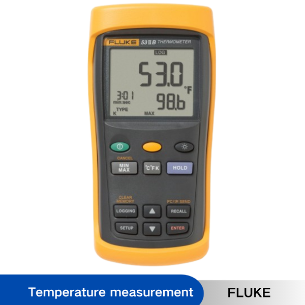 Fluke 53 II Temperature Logging Digital Thermometer