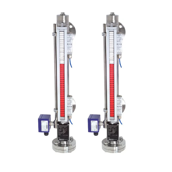WIKA Model BNA Bypass level indicator With magnetic display