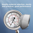 For Wika 233.50 Series All Stainless Steel 100mm Pressure Gauge Bottom Mounting Liquid Application
