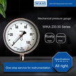 Wika All Stainless Steel Pressure Gauge 233.50 Series High Quality Brass Durable for Wika 233.50 Stainless Steel Pressure Gauge