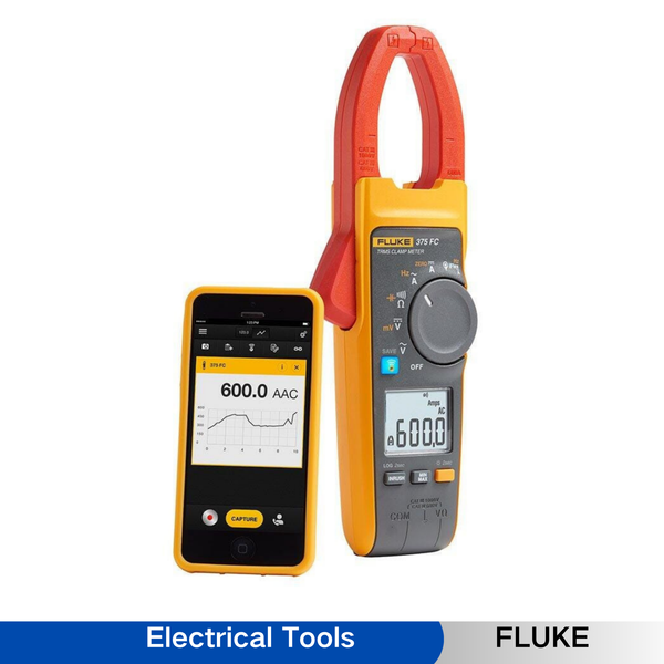 Fluke 375 FC True-RMS AC/DC Clamp Meter