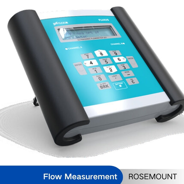 ROSEMOUNT Flexim FLUXUS G601 Portable Ultrasonic Gas Flow Meter