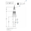 ROSEMOUNT 3300HTVP High Performance pH and ORP Sensor