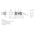 ROSEMOUNT 396P pH/ORP Sensor