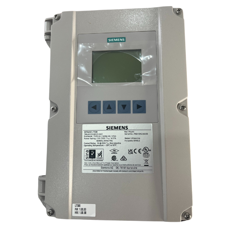 SIEMENS Digital Controllers SITRANS LT500 HydroRanger/MultiRanger – ANTLETS