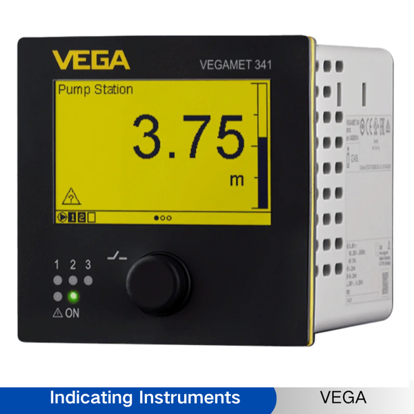 VEGA VEGAMET 341 Built-in controller and display instrument for level sensors 