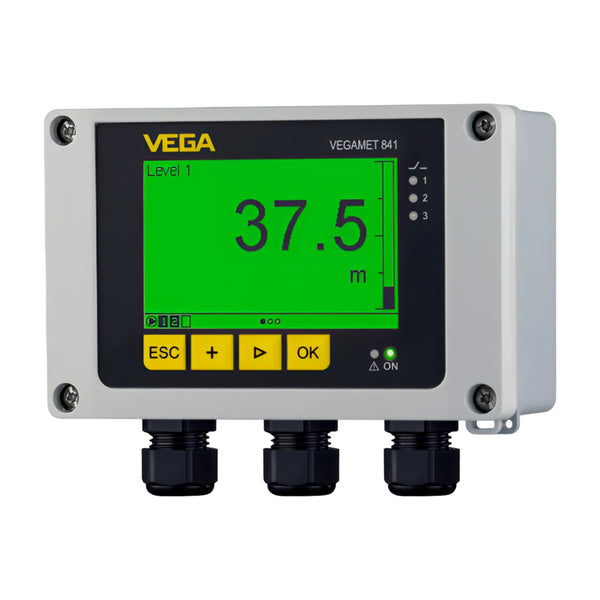 VEGA VEGAMET 841 Robust controller and display instrument for level sensors 