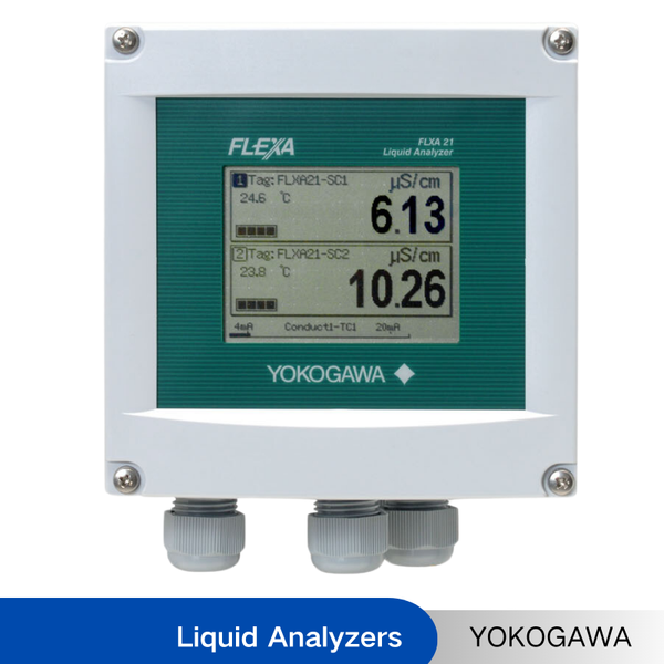 YOKOGAWA 2-Wire Dual Channel Transmitter/Analyzer FLXA21