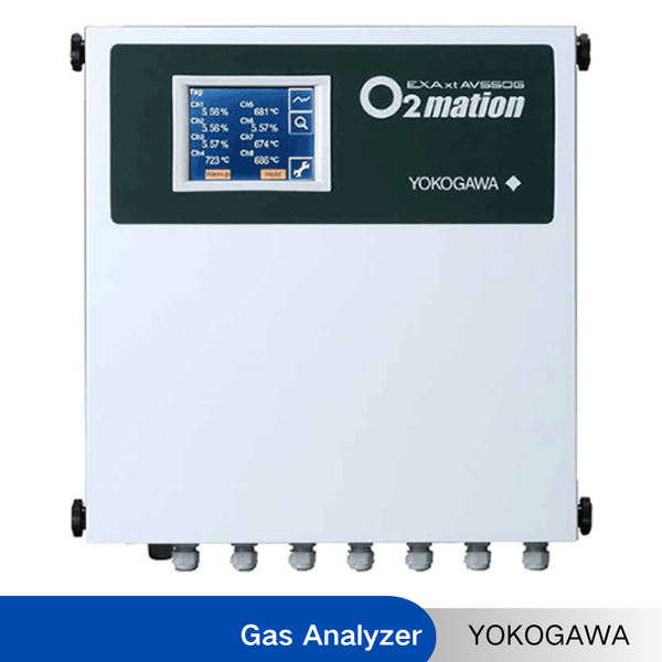 YOKOGAWA Multi Channel Oxygen Analyzer System ZR22/AV550G